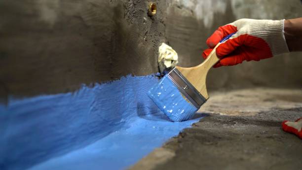 Commercial Wet Basement Repair project at a Adams, WI business property by SJ Waterproofing Pros